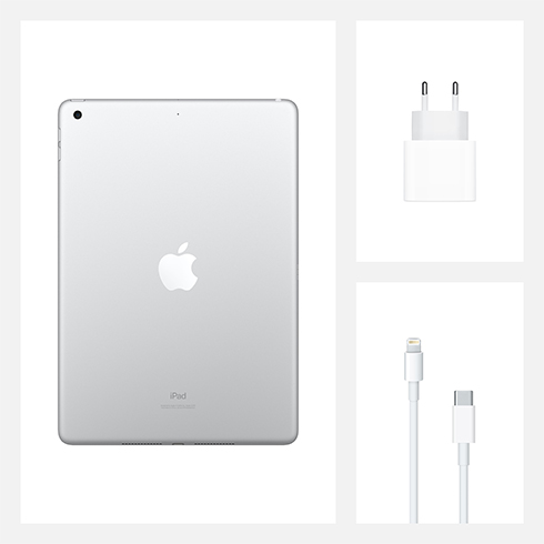 iPad 32GB Wi-Fi Stříbrný (2020) *Použitý s DPH – Třída B*