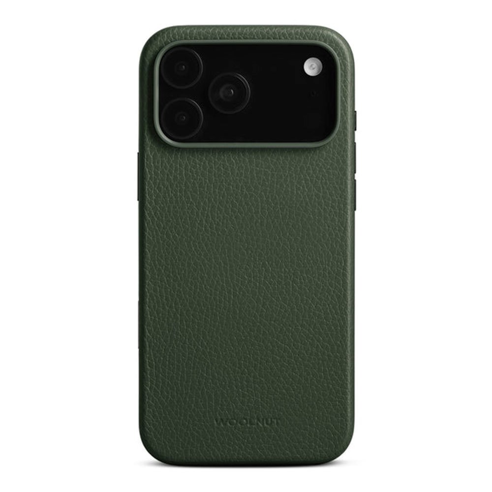 Woolnut Leather Case for iPhone 17 Pro - Green