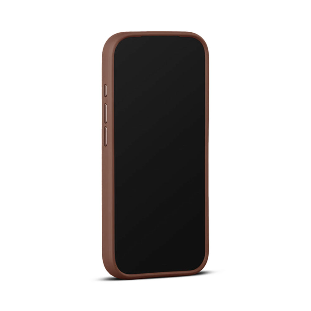 Woolnut Leather Case for iPhone 17 Pro - Cognac