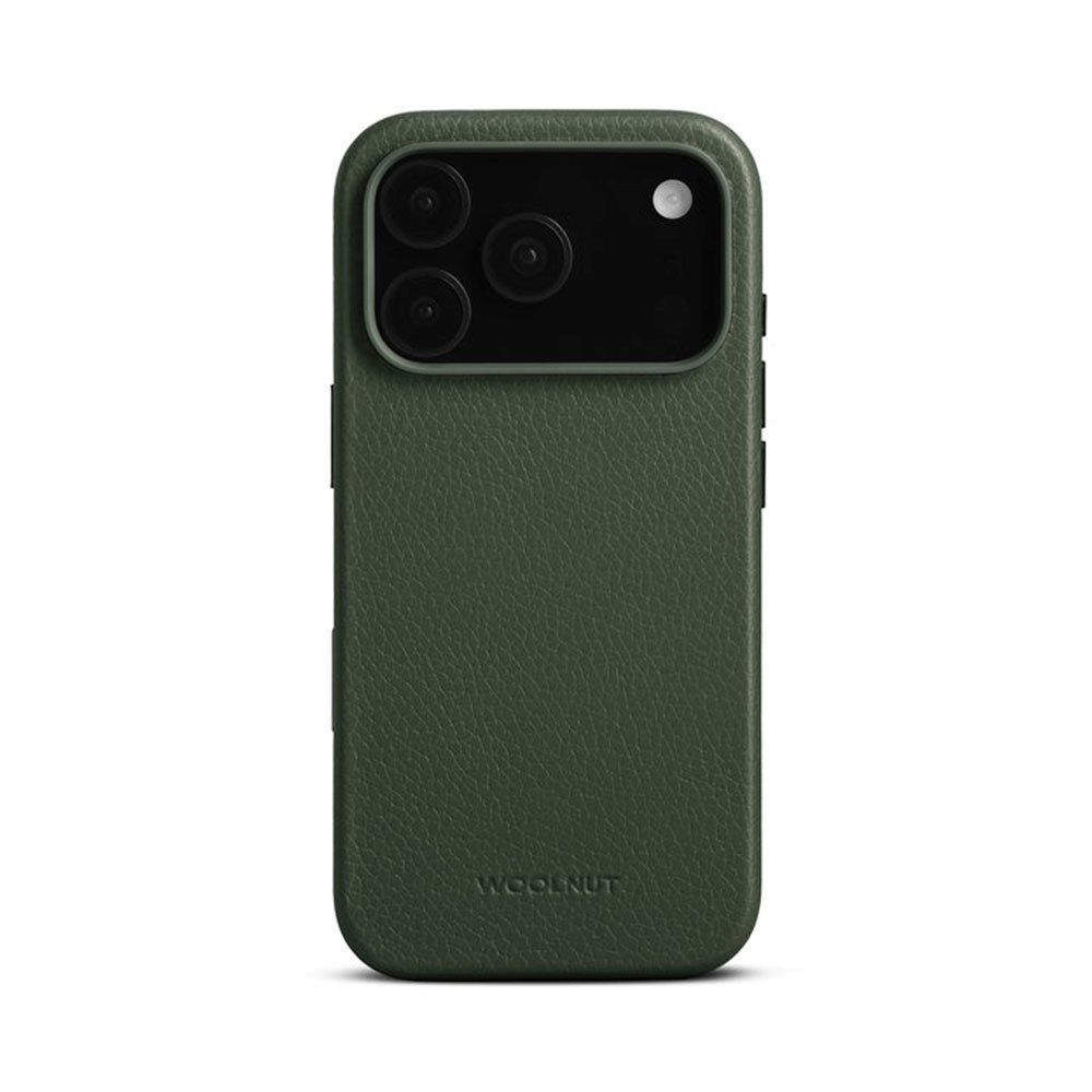 Woolnut Leather Case for iPhone 17 Pro - Green