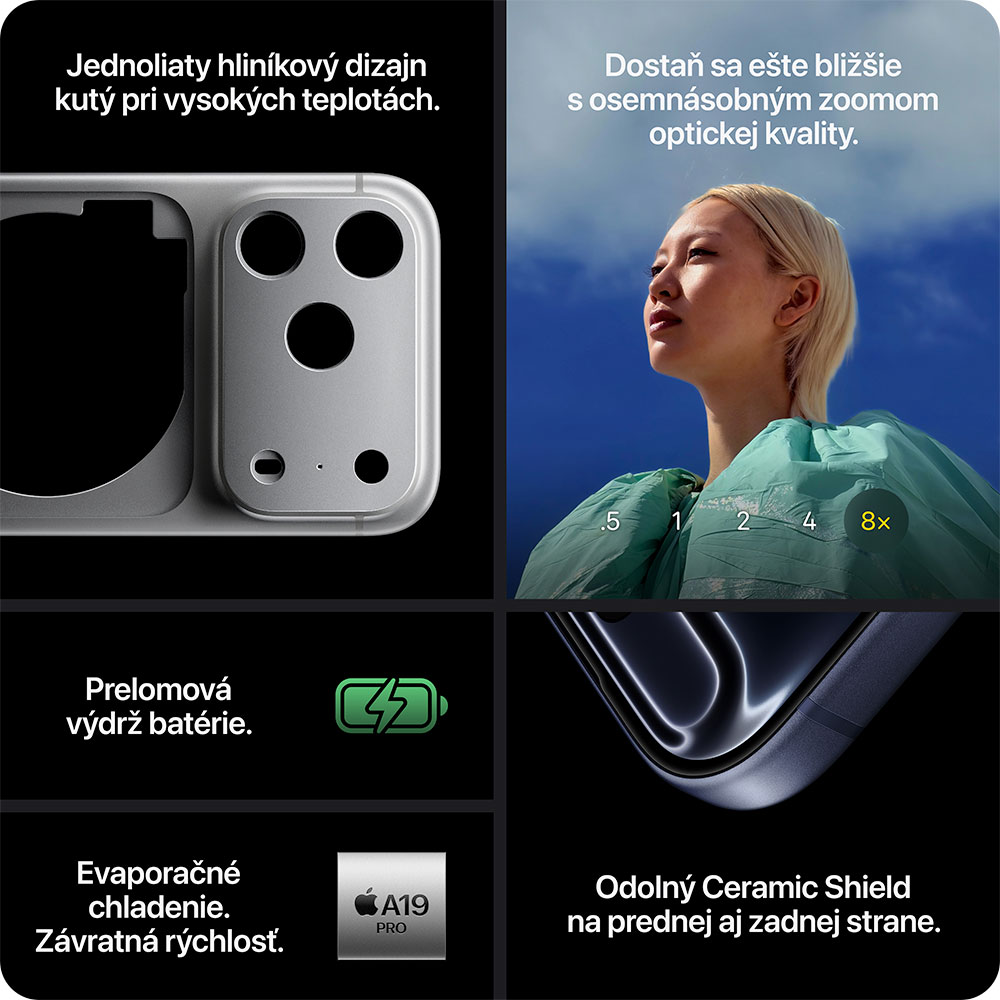 iPhone 17 Pro 256GB Hlboká modrá *Rozbalený*