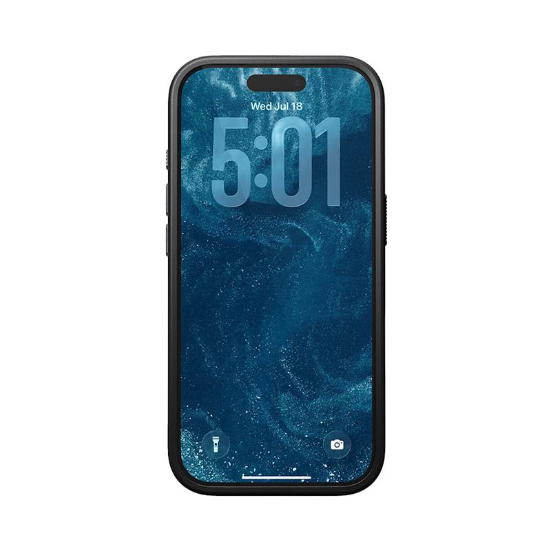 Nomad kryt Modern Leather Case Magsafe Horween pre iPhone 17 Pro - Rustic Brown