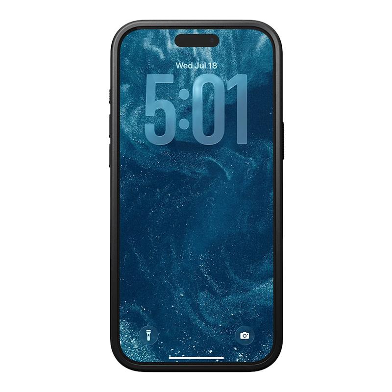 Nomad kryt Modern Leather Case Magsafe Horween pre iPhone 17 Pro Max - Black