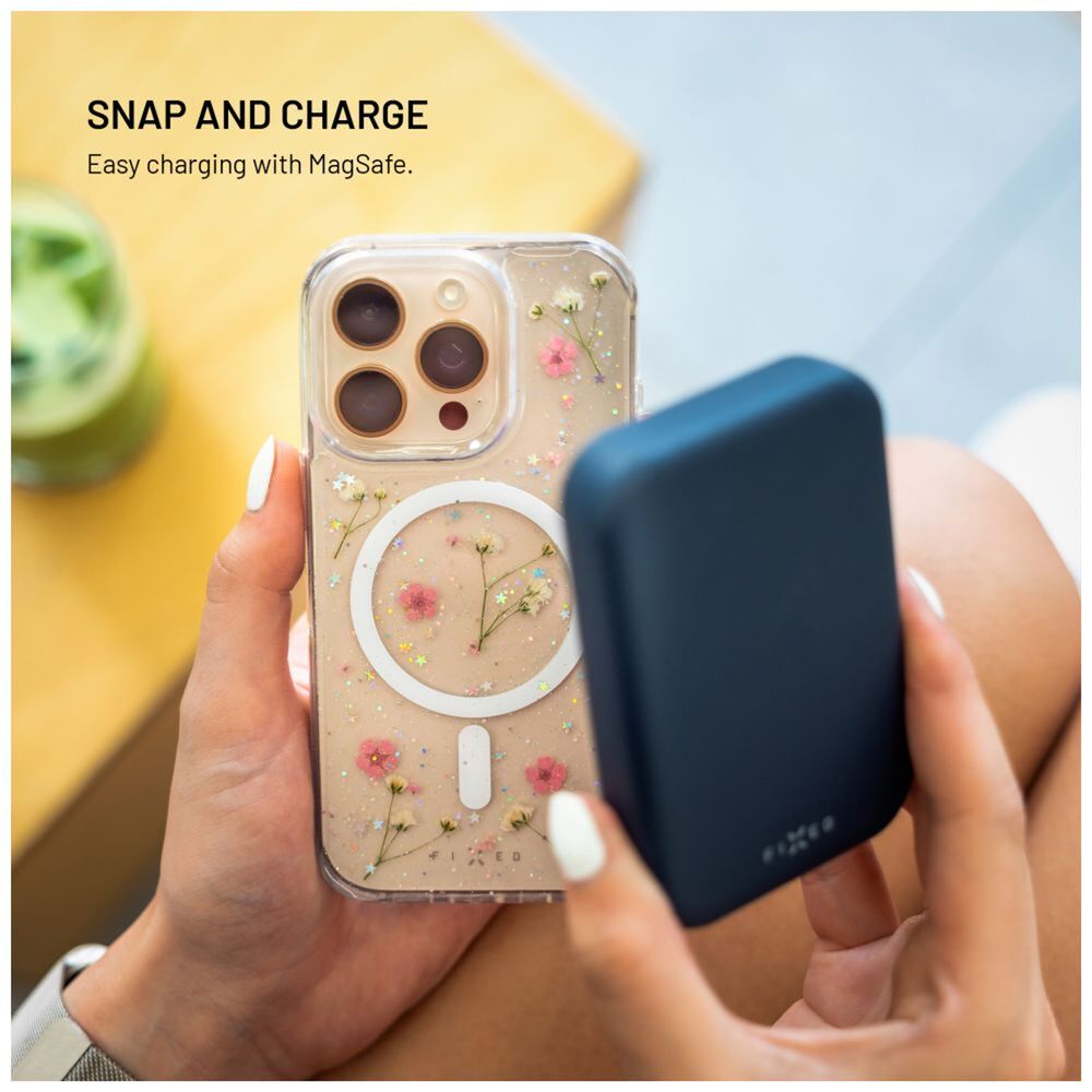 FIXED kryt MagBloom s podporou Magsafe pro Apple iPhone 15, Blush Plum