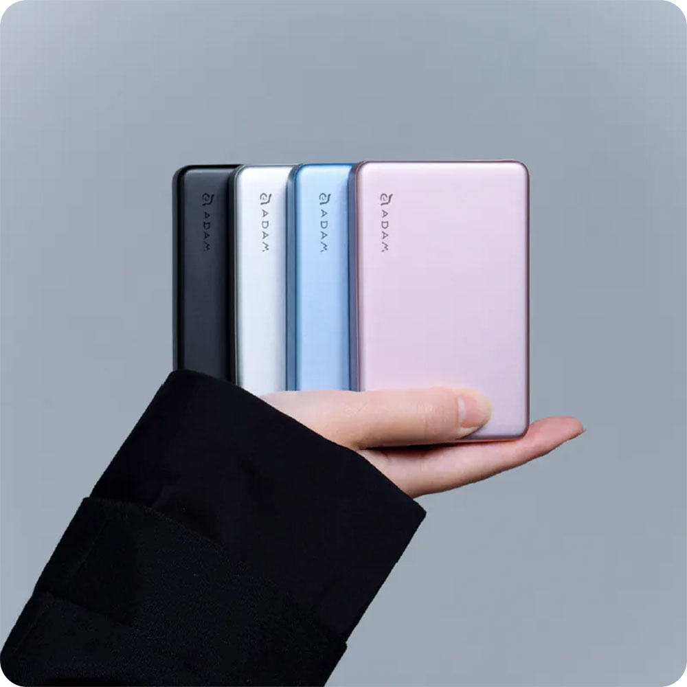 Adam Elements VIONTA L10 Ultra Slim Magnetic Power Bank 10.000 mAh - Black