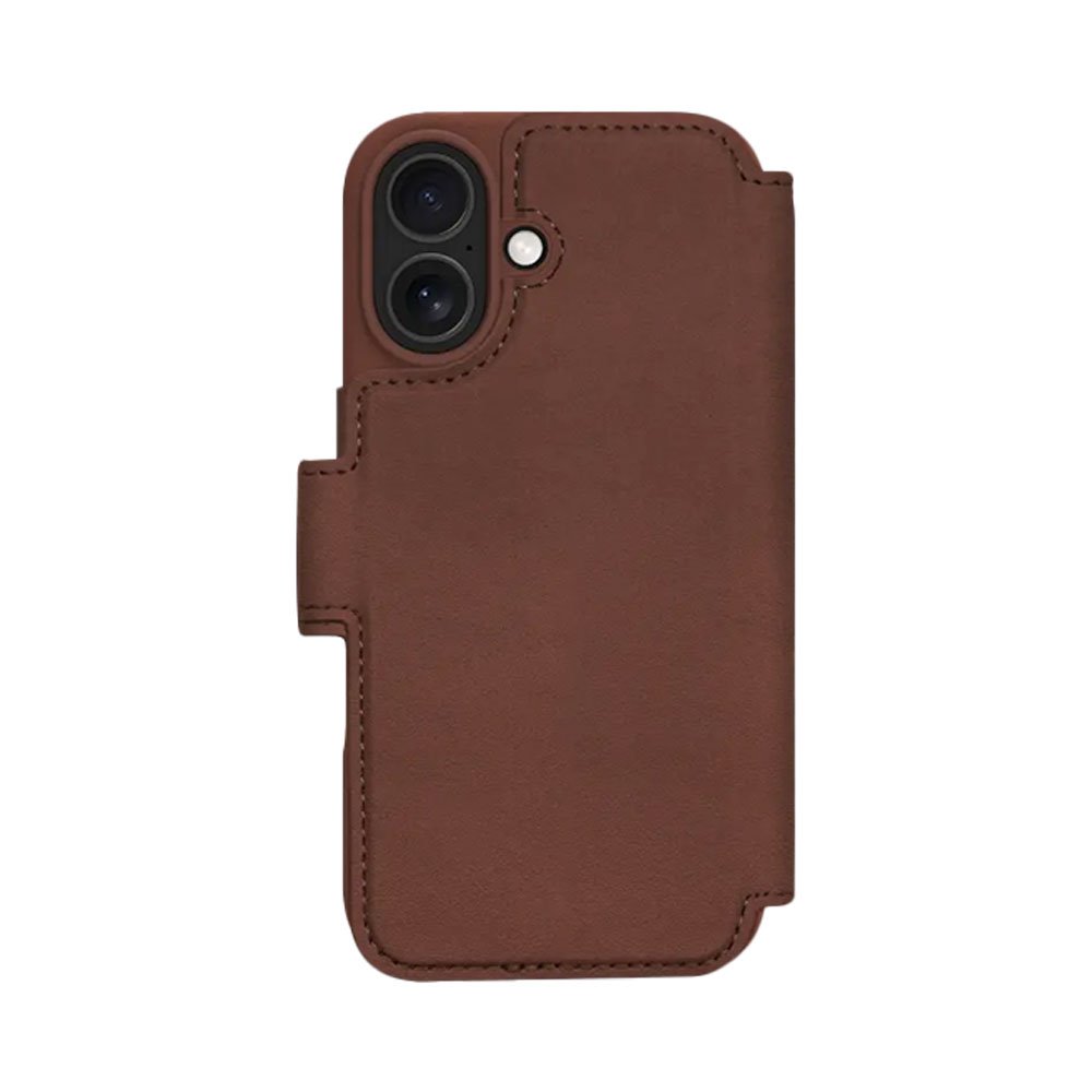 dbramante1928 - Puzdro Lynge s MagSafe pre iPhone 17, dark tan