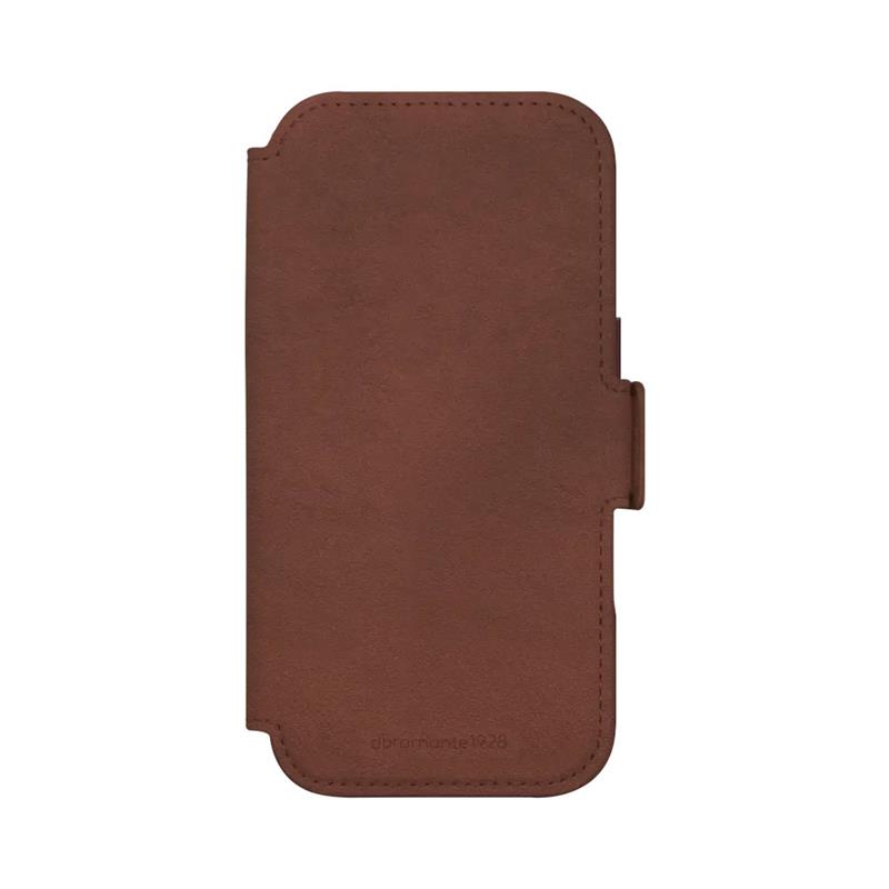 dbramante1928 - Puzdro Lynge s MagSafe pre iPhone 17, dark tan