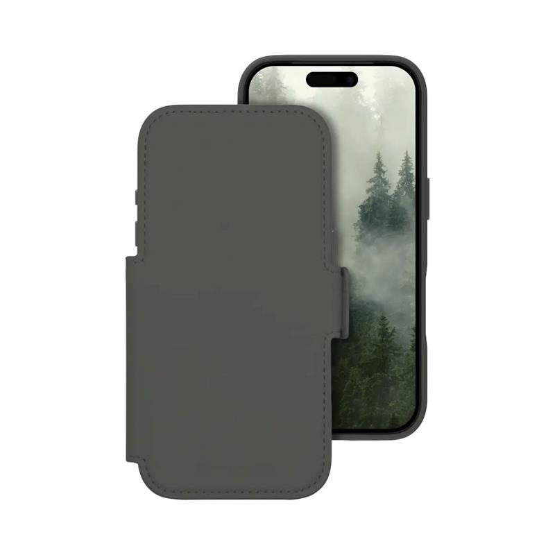 dbramante1928 - Puzdro Lynge ICON s MagSafe pre iPhone 17 Pro, forest shadow