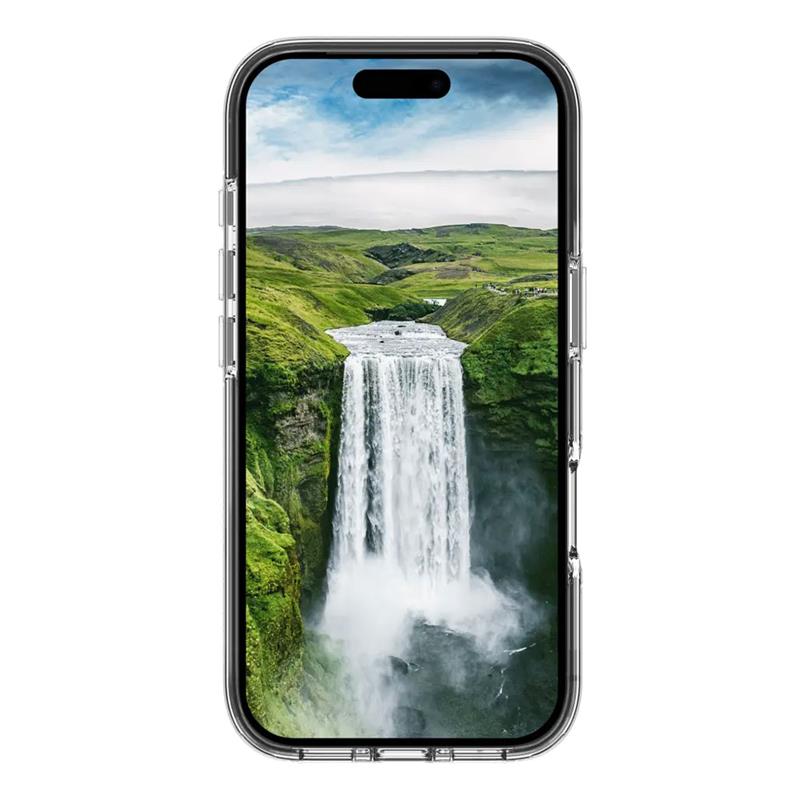 dbramante1928 - Puzdro Iceland Ultra D3O s MagSafe pre iPhone 17 Pro Max, transparetná