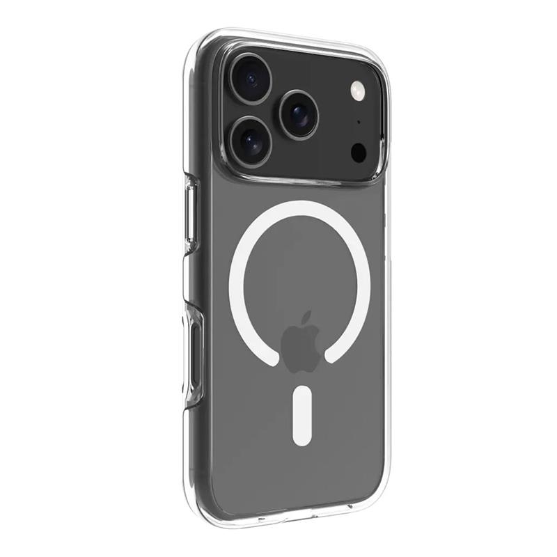 dbramante1928 - Puzdro Iceland Ultra D3O s MagSafe pre iPhone 17 Pro Max, transparetná