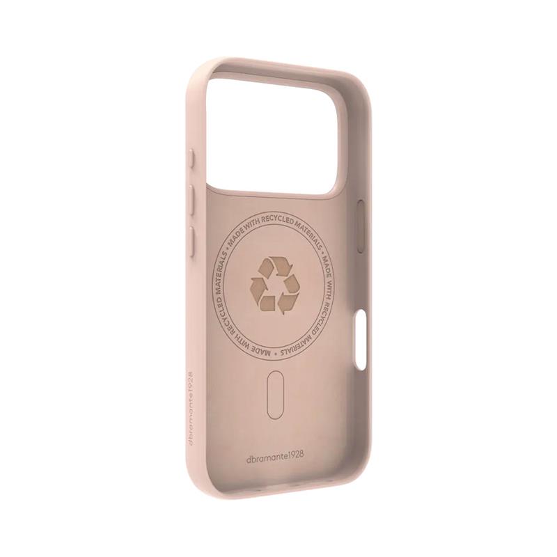 dbramante1928 - Puzdro Roskilde ICON s MagSafe pre iPhone 17 Pro, pink sand
