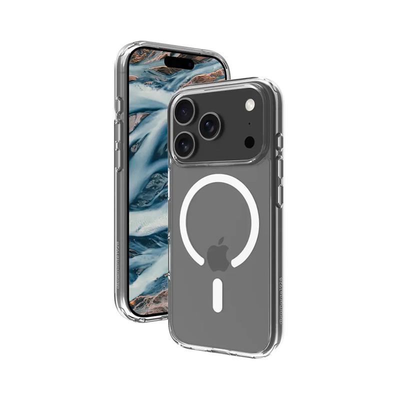 dbramante1928 - Puzdro Iceland Pro s MagSafe pre iPhone 17 Pro, transparentná