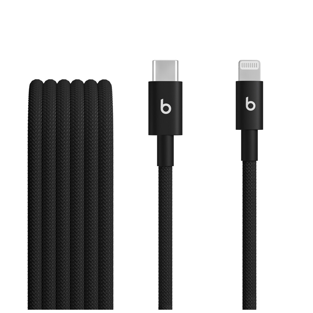 Apple Beats USB-C to Lightning Woven Cable (1.5 m) - Bolt Black *Rozbalený*