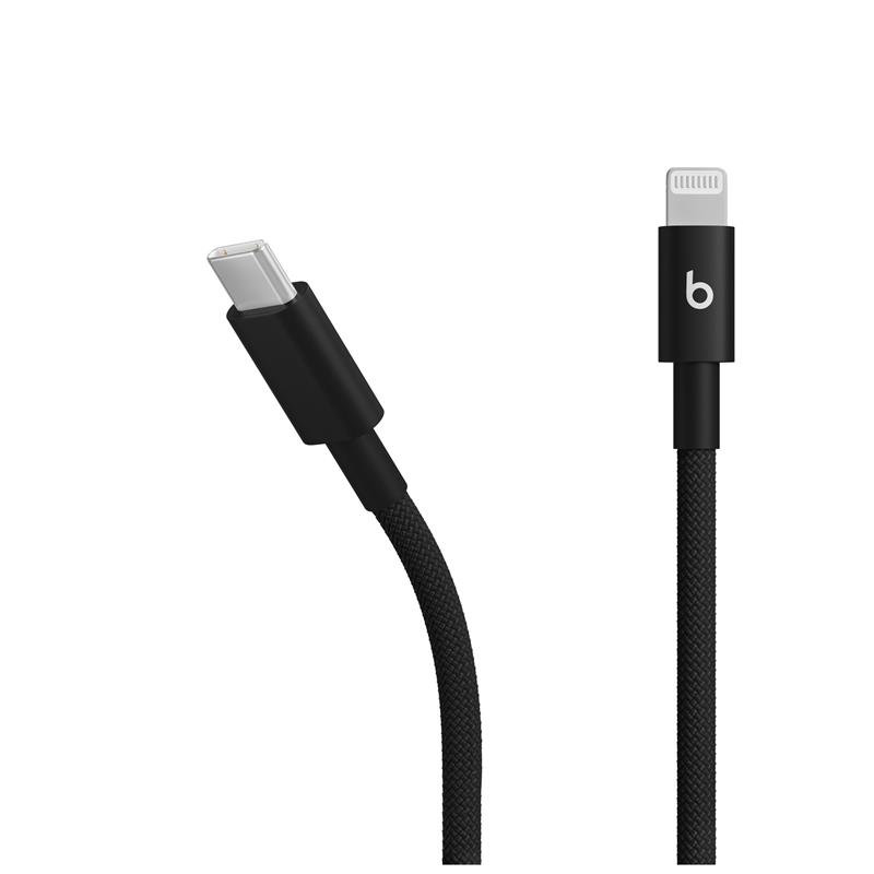 Apple Beats USB-C to Lightning Woven Cable (1.5 m) - Bolt Black *Rozbalený*