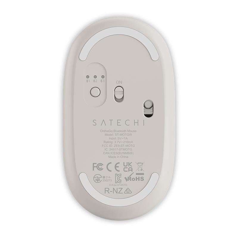 Satechi myš OntheGo Bluetooth Mouse - Sand