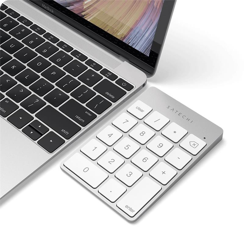 Satechi numerická klávesnica Slim Wireless Keypad - Silver