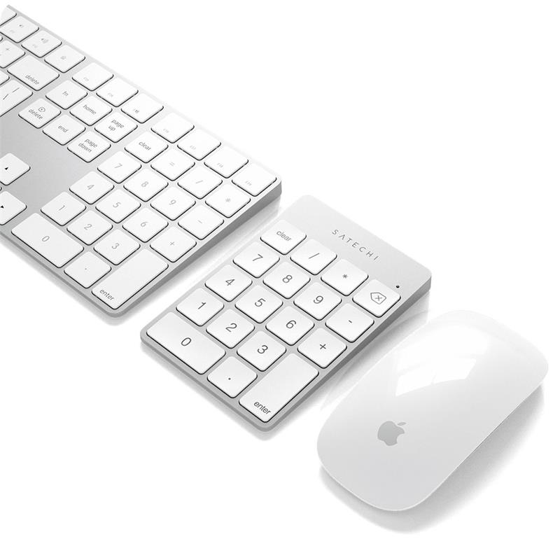 Satechi numerická klávesnica Slim Wireless Keypad - Silver