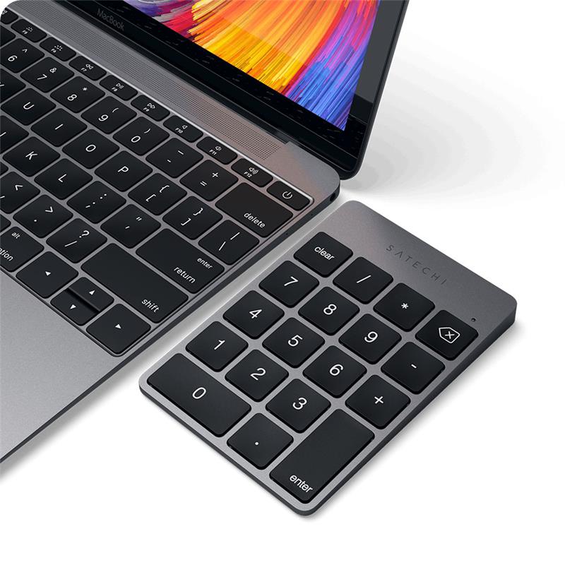Satechi numerická klávesnica Slim Wireless Keypad - Space Gray