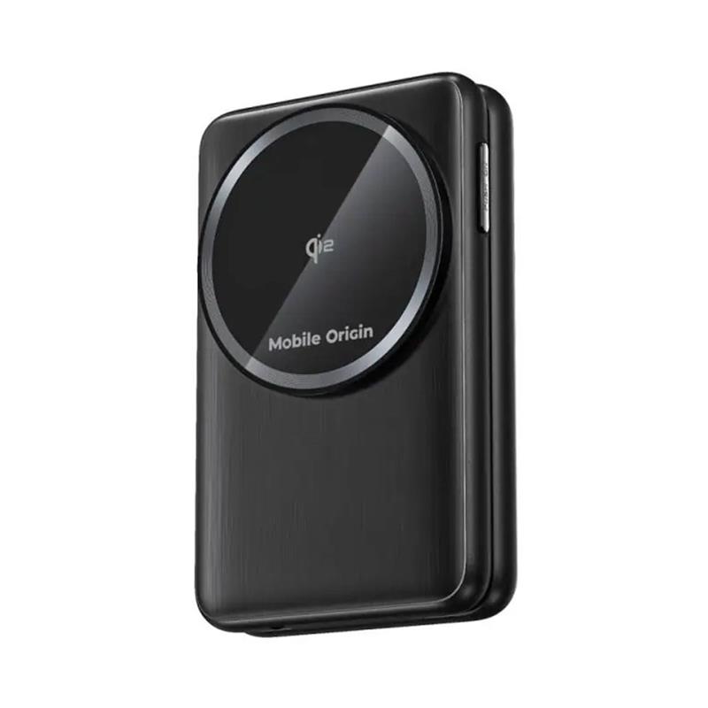 Mobile Origin 3in1 Foldable Qi2 Charger PW8 - Black