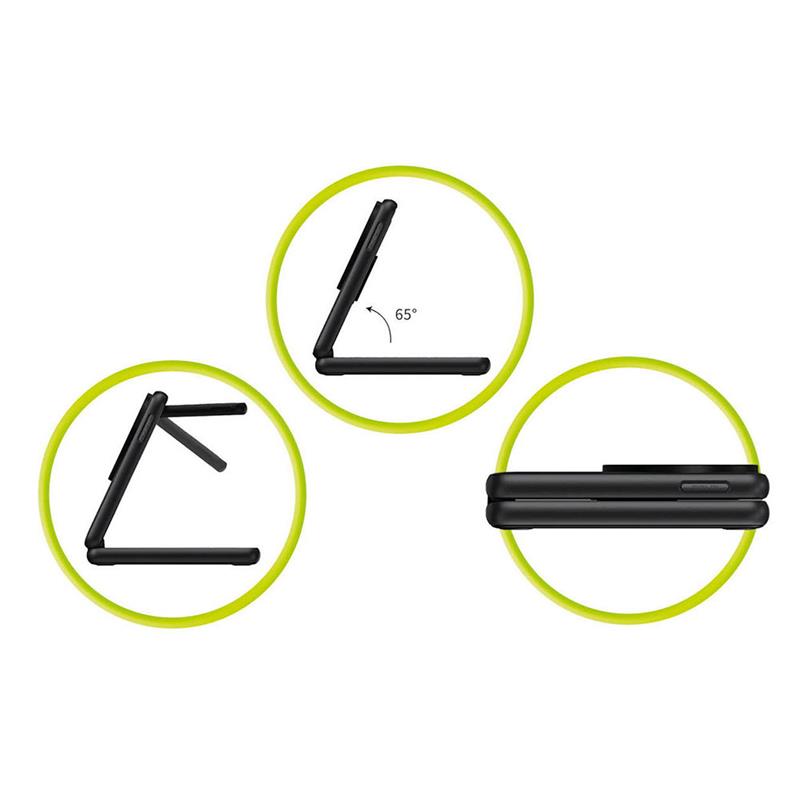 Mobile Origin 3in1 Foldable Qi2 Charger PW8 - Black