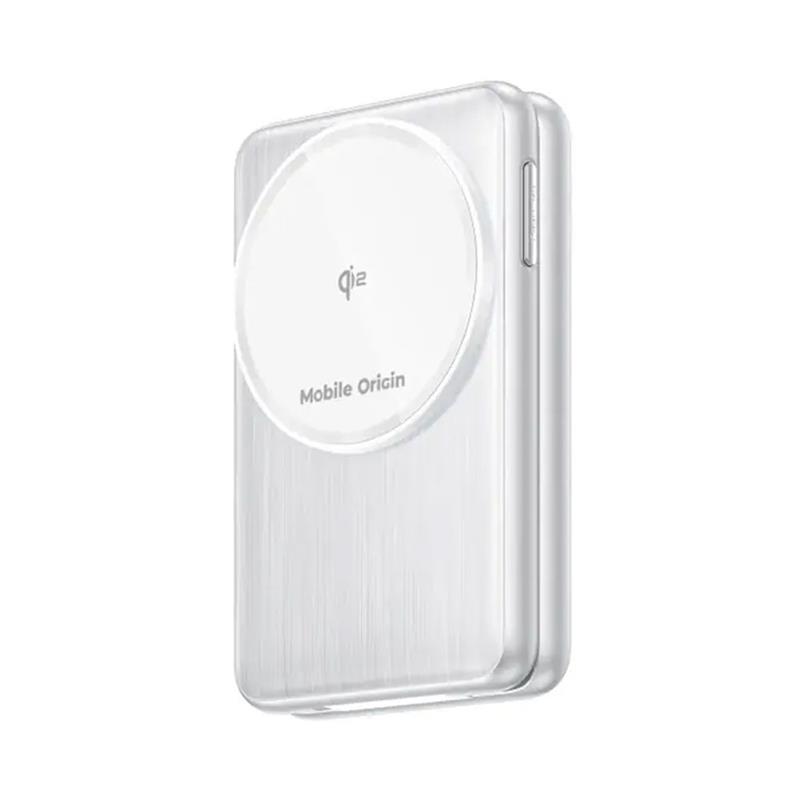 Mobile Origin 3in1 Foldable Qi2 Charger PW8 - Silver