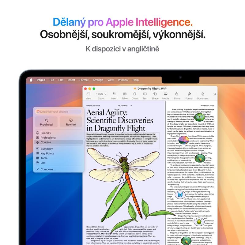 CTO MacBook Air 13" Apple M4 10-c CPU/10-c GPU/16GB/2TB Stříbrný CZ