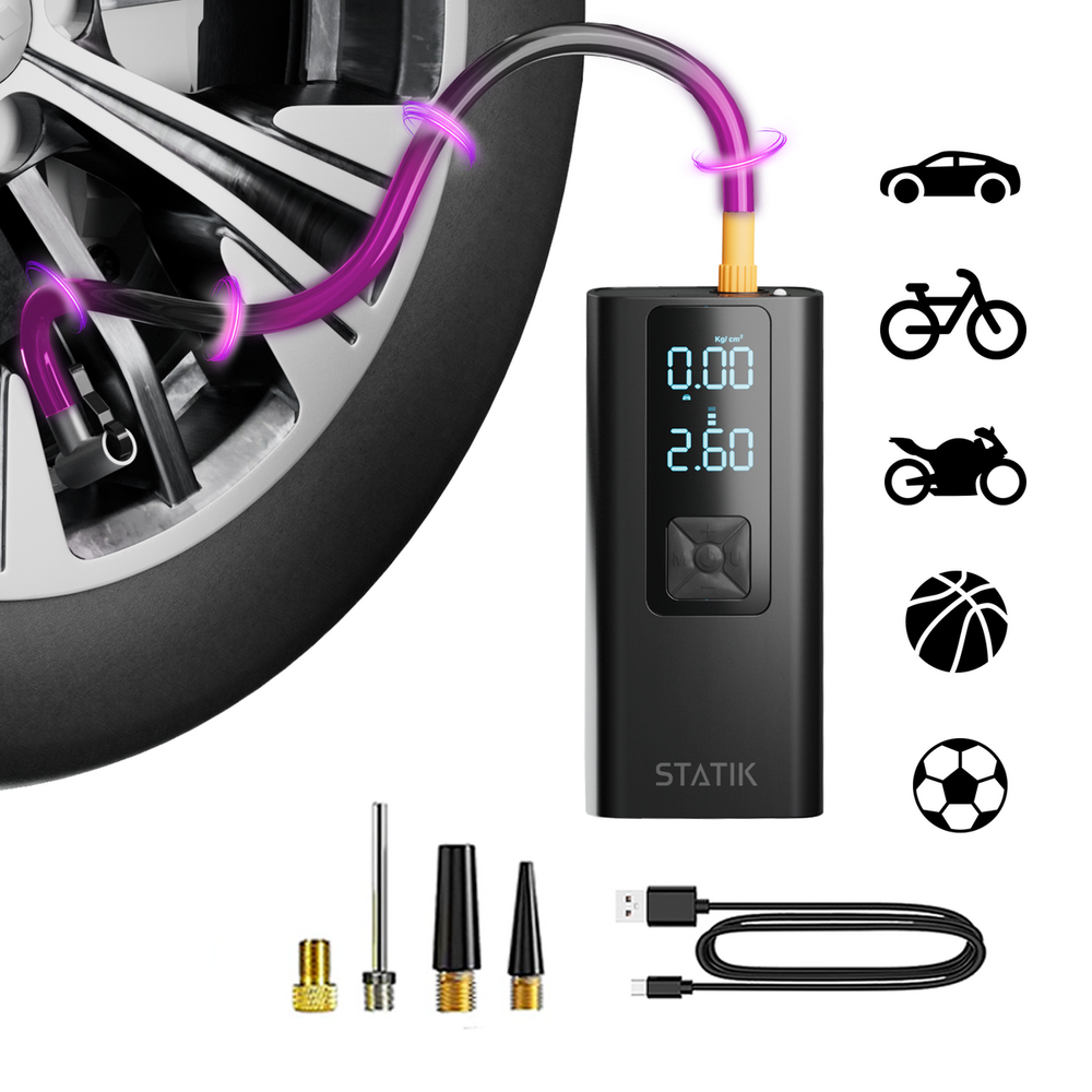 KeySmart Statik TireHero Wireless Air Pump