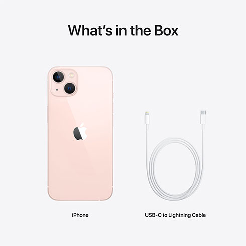 iPhone 13 128 GB Růžový *Použitý s DPH – Třída B*