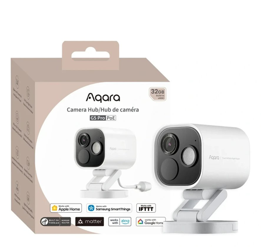 Aqara Smart Home Hub (Řídící jednotka) s Kamerou G5 Pro, bílý