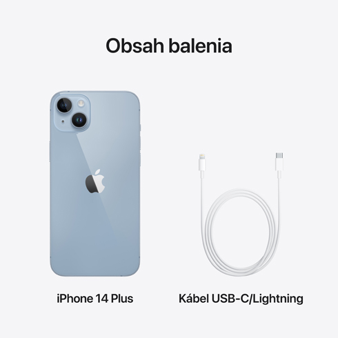 iPhone 14 Plus 256 GB Modrý *Třída A*