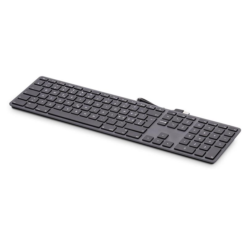 LMP klávesnica Wired USB Keyboard pre Mac 110 keys UK layout - Space Gray