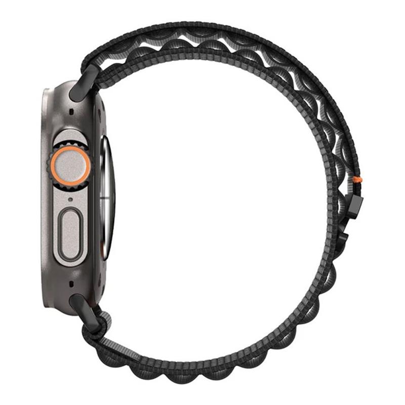 Spigen remienok Fabric Band pre Apple Watch 44-49mm - Black