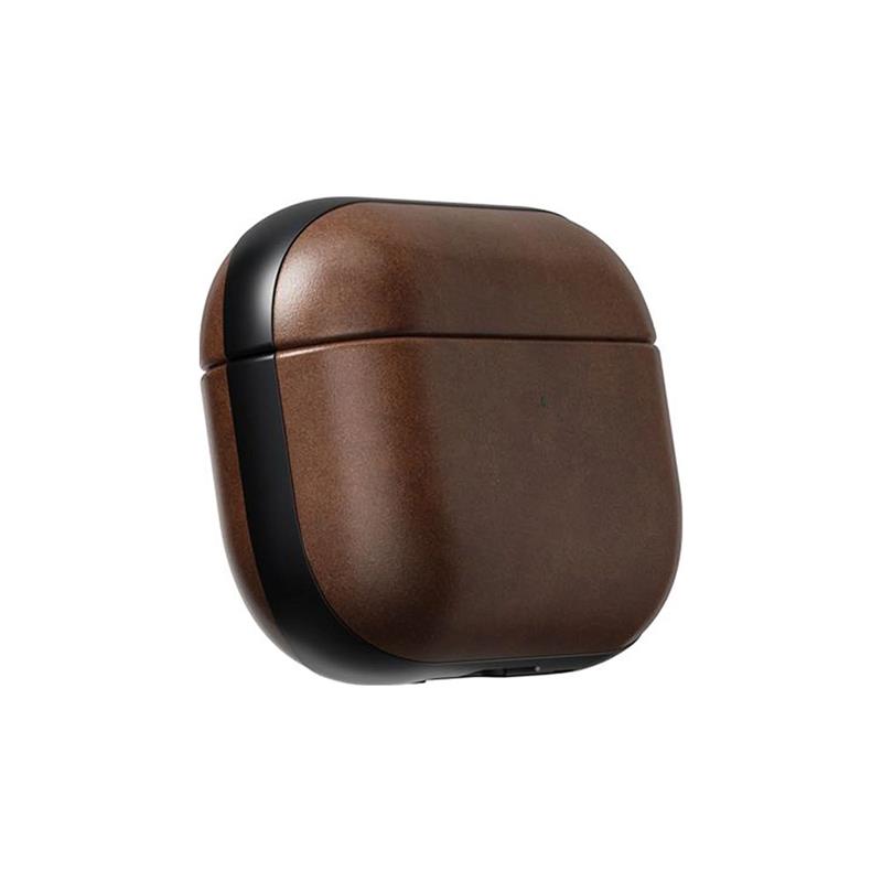 Nomad pouzdro Leather Case pro Apple Airpods Pro 3 - Rustic Brown