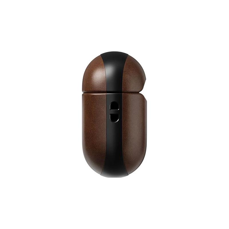 Nomad pouzdro Leather Case pro Apple Airpods Pro 3 - Rustic Brown