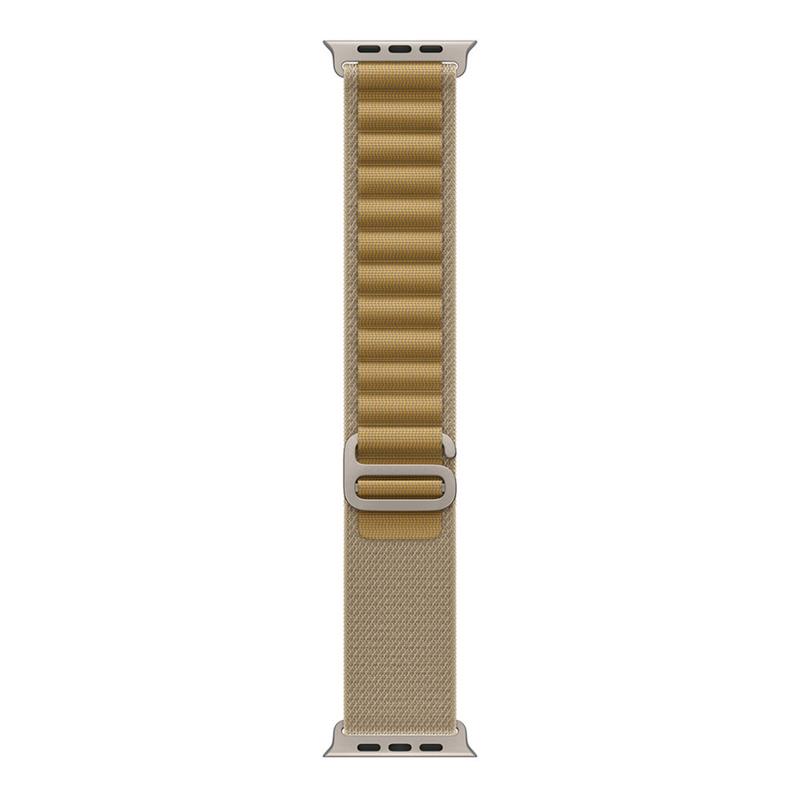 Apple Watch 49mm Tan Alpine Loop - Small - Natural Titanium Finish *Rozbalený*