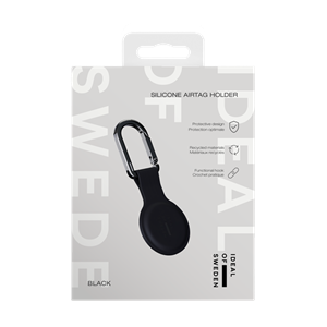 iDeal Silicone AirTag Holder Black