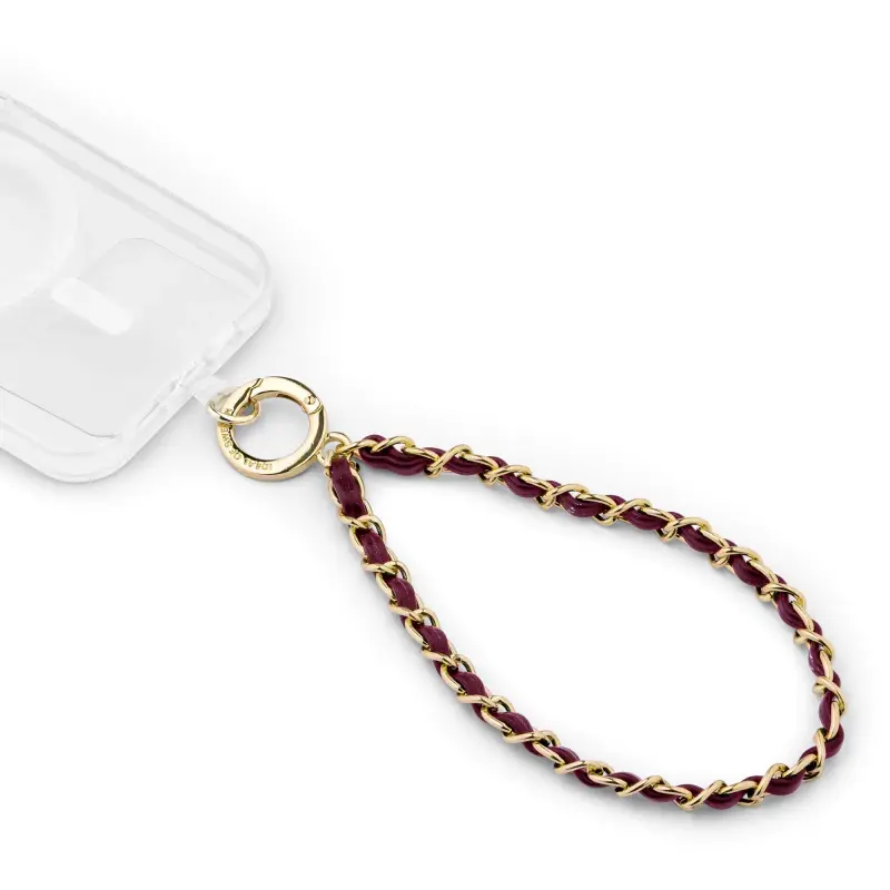 iDeal Phone Wristlet Cherry Gold