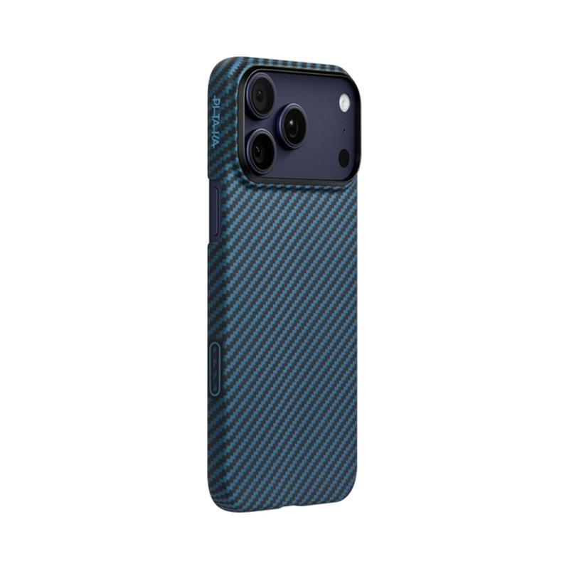Pitaka kryt Ultra-Slim Case pre iPhone 17 Pro - Black/Blue Twill