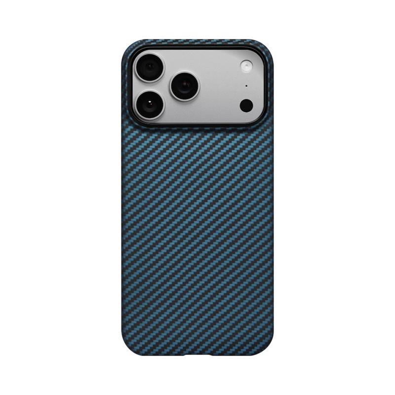 Pitaka kryt Ultra-Slim Case pre iPhone 17 Pro - Black/Blue Twill