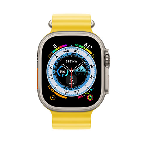 Apple Watch Ultra GPS + Cellular 49mm puzdro z prírodného titánu *Použitý s DPH - Trieda A*