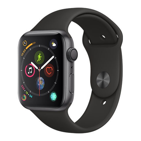 Apple Watch Series 4 GPS 44mm Vesmírně šedý hliník *Použitý s DPH – Třída C*