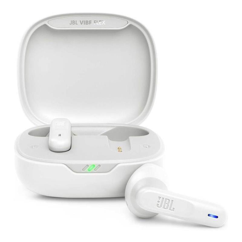 JBL Vibe Flex White slúchadlá
