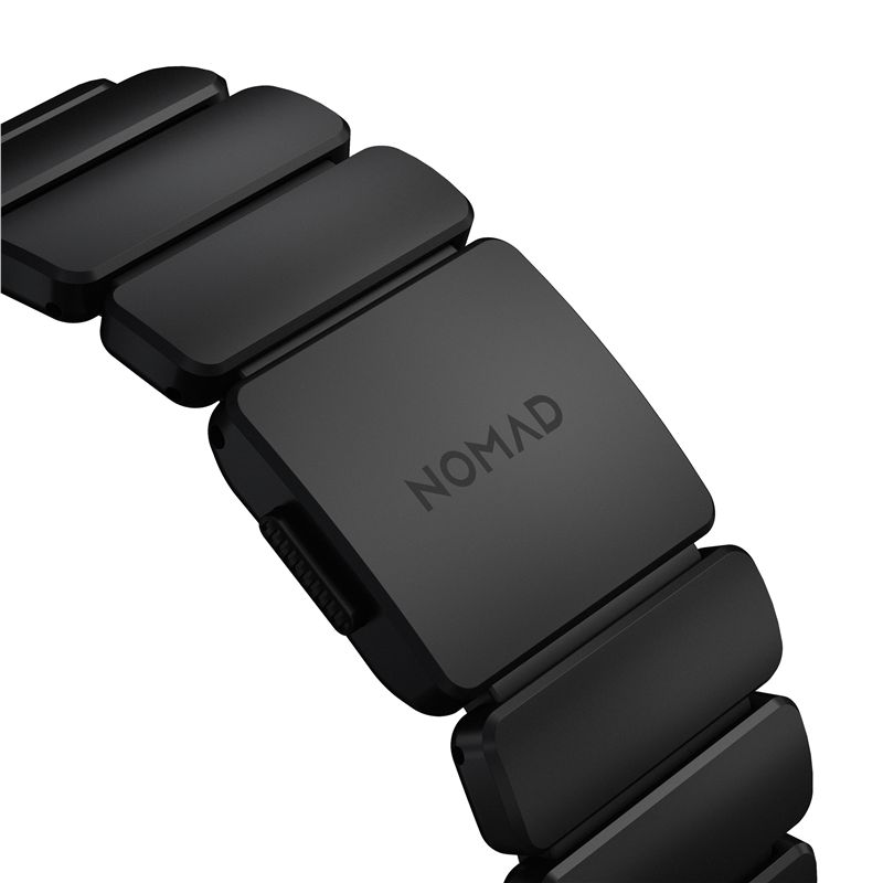 Nomad řemínek Stratos Band pro Apple Watch 49/46/45 mm - Black/Titanium Black