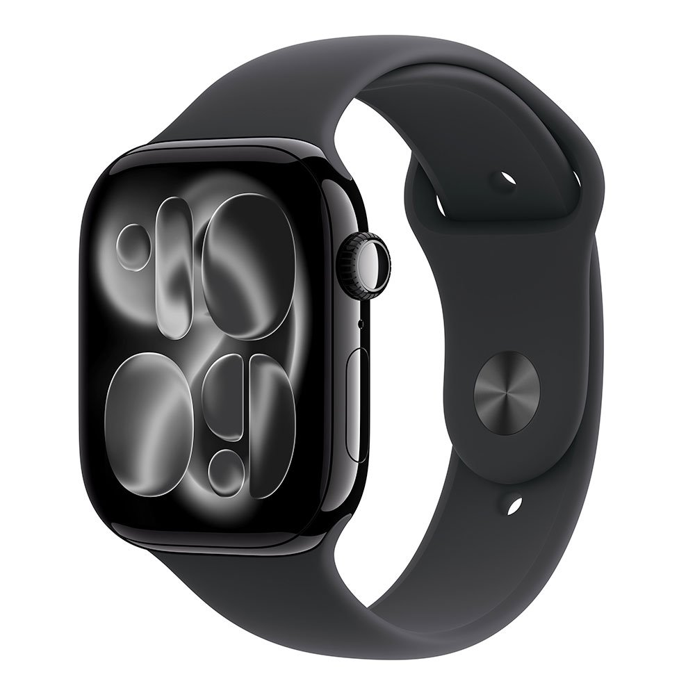 Apple Watch Series 11 GPS + Cellular 46mm puzdro z temne čierneho hliníka *Nový z výkupu*