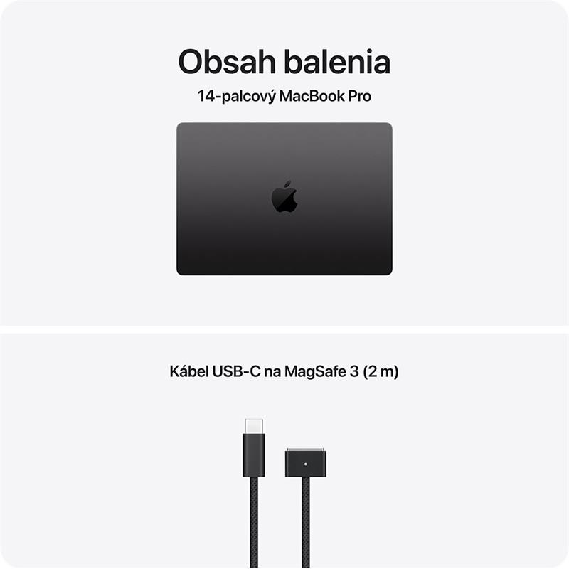 MacBook Pro 14" Apple M5 10C CPU 10C GPU 16GB 1TB Kozmický čierny INT English