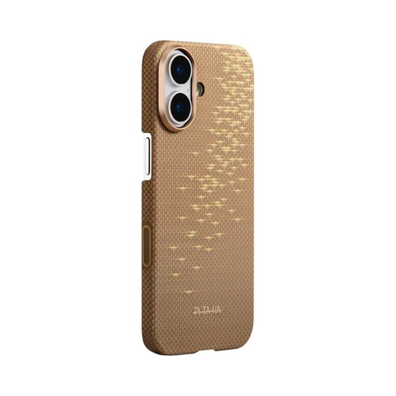 Pitaka kryt Ultra-Slim Case pro iPhone 17 - Golden Glint