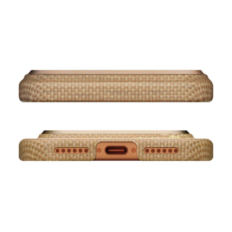 Pitaka kryt Ultra-Slim Case pro iPhone 17 Pro - Golden Glint