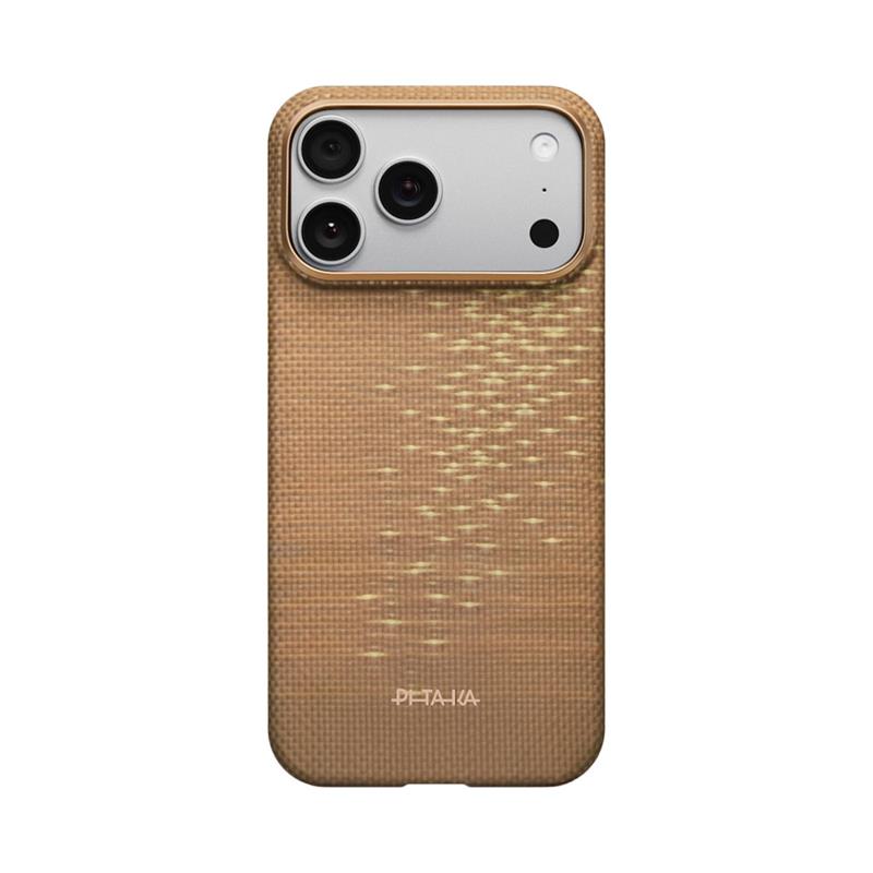 Pitaka kryt Ultra-Slim Case pro iPhone 17 Pro - Golden Glint