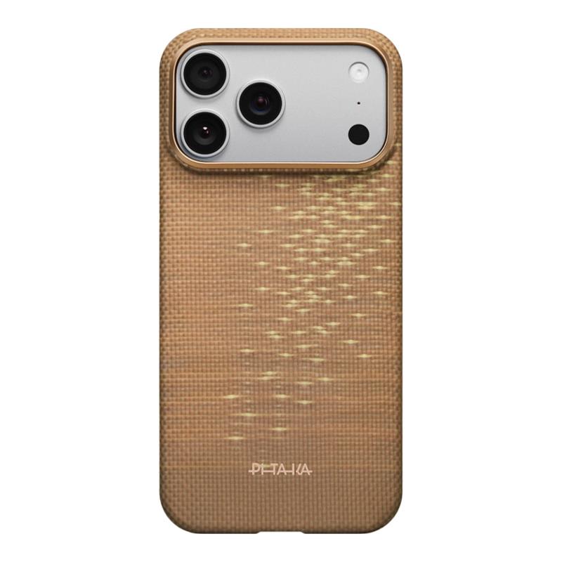 Pitaka kryt Ultra-Slim Case pro iPhone 17 Pro Max - Golden Glint