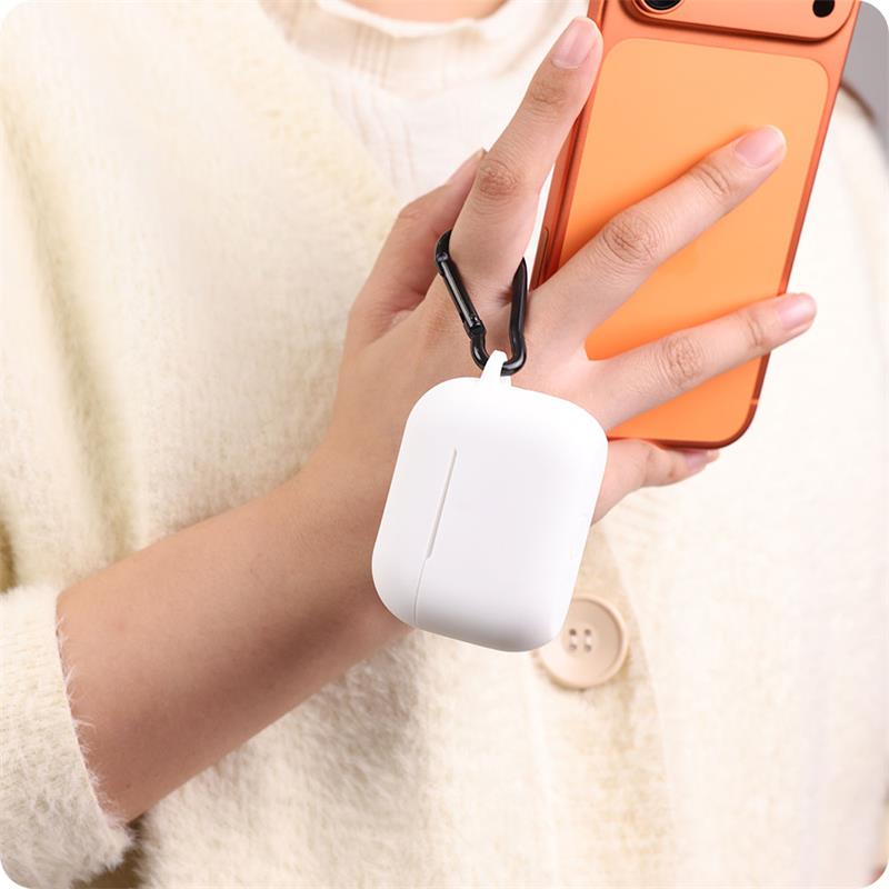 Devia puzdro Naked Silicone Case pre AirPods Pro 3 - White